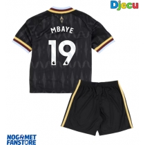 Aston Villa Ibrahim Mbaye #19 Gostujuci Dres za djecu 2026-27 Kratak Rukav (+ Kratke hlače)